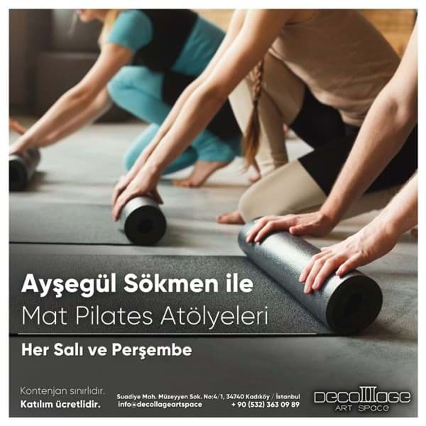 Ayşegül Sökmen ile Mat Pilates Atölyeleri resmi